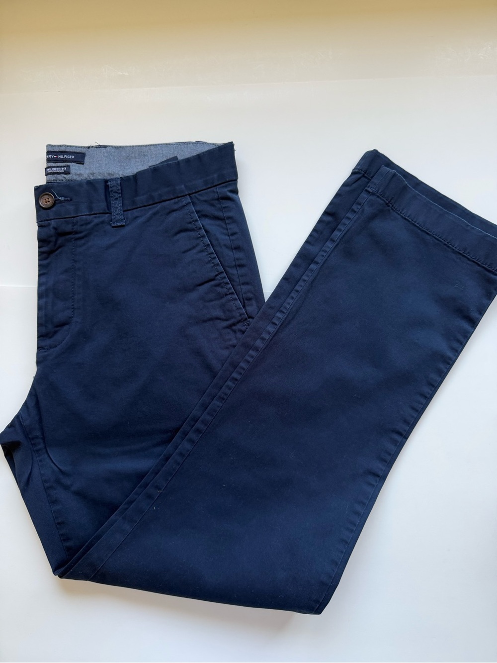 Tommy Hilfiger Classic Men's Navy Chino Pants